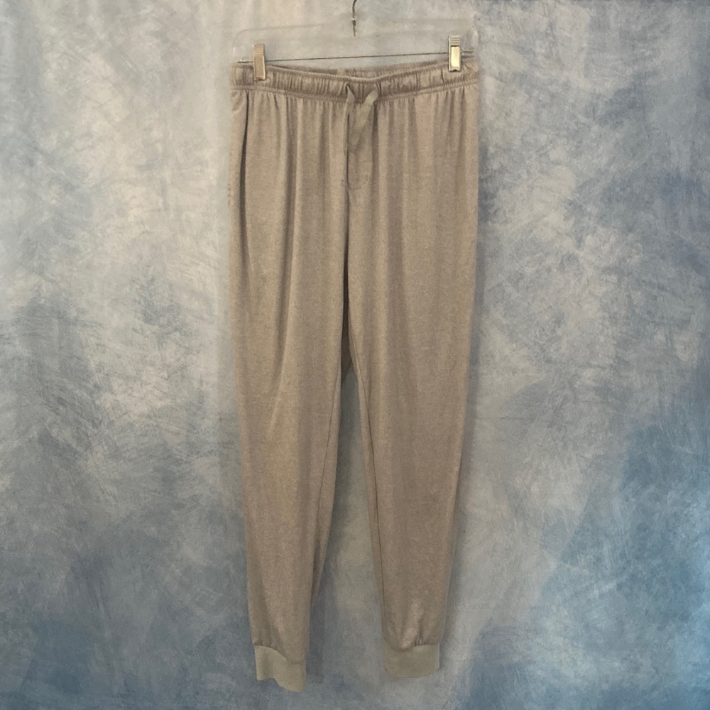 🍀2for$25🍀GAP Women's Soft Lightweight Gray Lounge Pants Joggers Drawstring Waist
